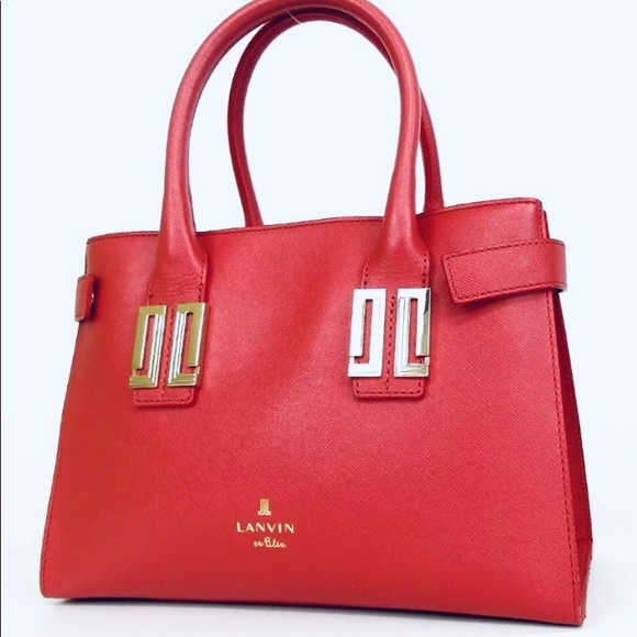 Lanvin Handbags - LANVIN  Hand Bag Purse Satchel